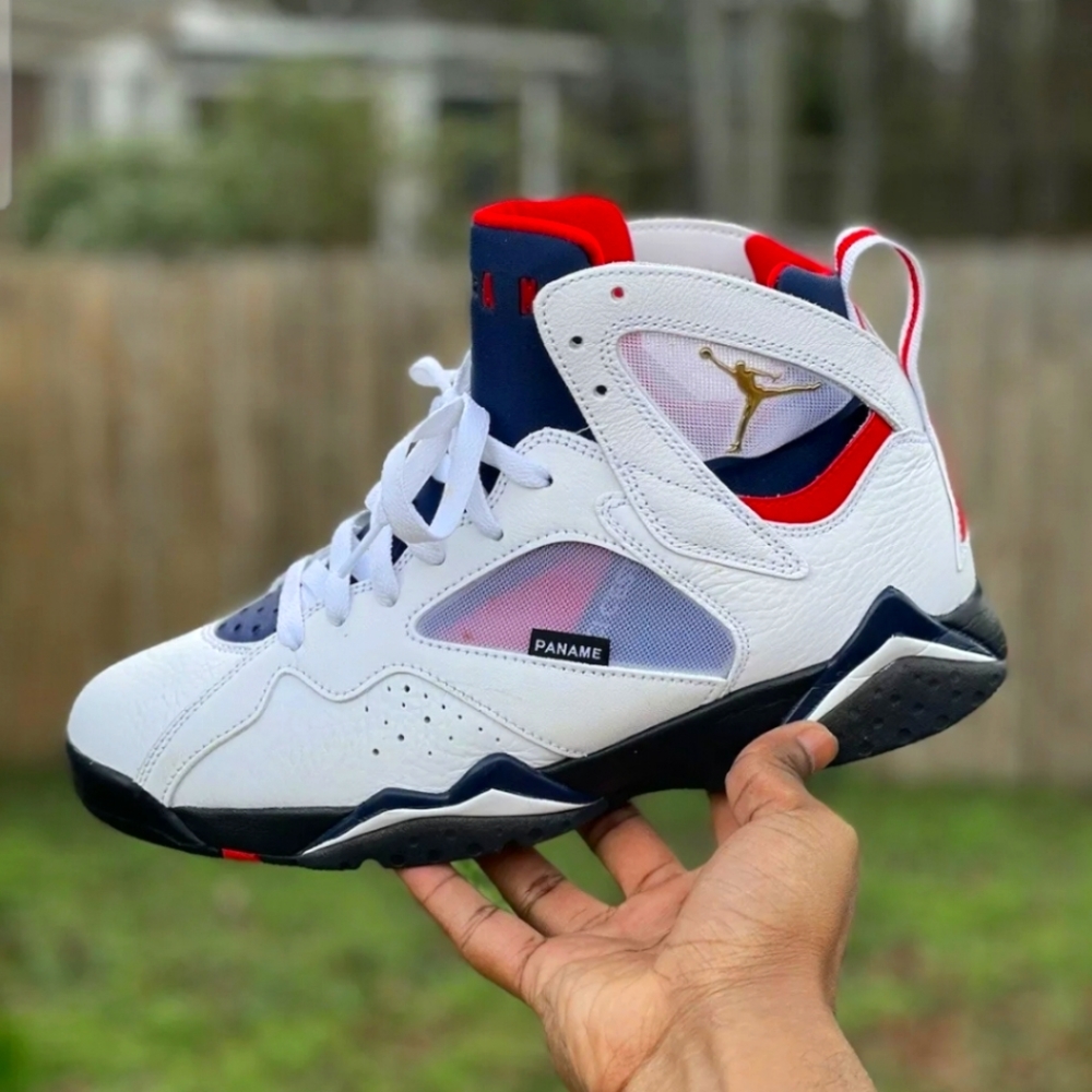 (BUNDLE) JORDAN 7 (PSG) + POLO (OFFSHORE SAILING) LIGHT SWEATER (MEDIUM)